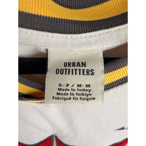 Urban Outfitters Cairo 77 Graphic Jersey T-Shirt White Soccer Style Tee - Picture 4 of 5